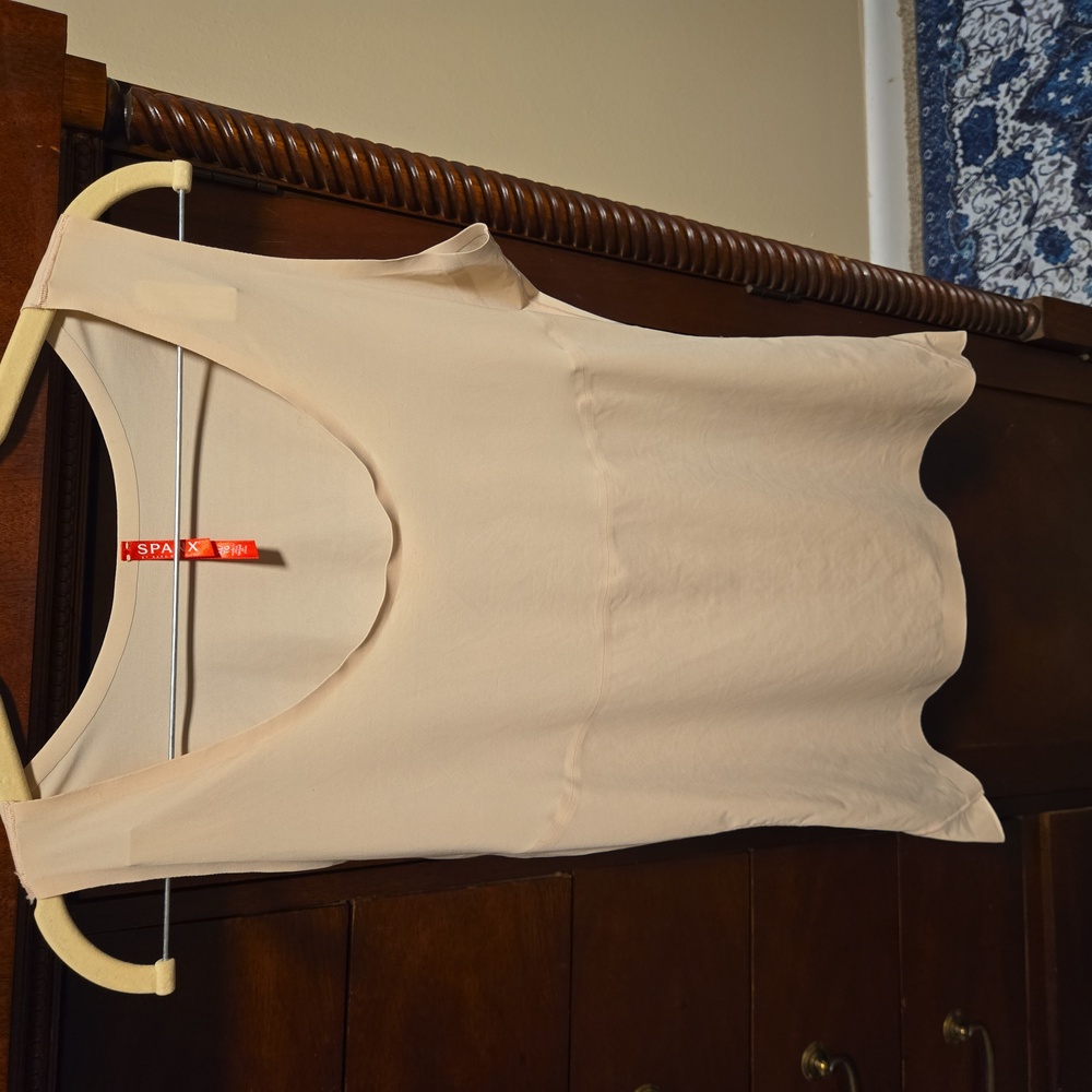 SPANX Shapewear Cream Sleeveless Tank Top